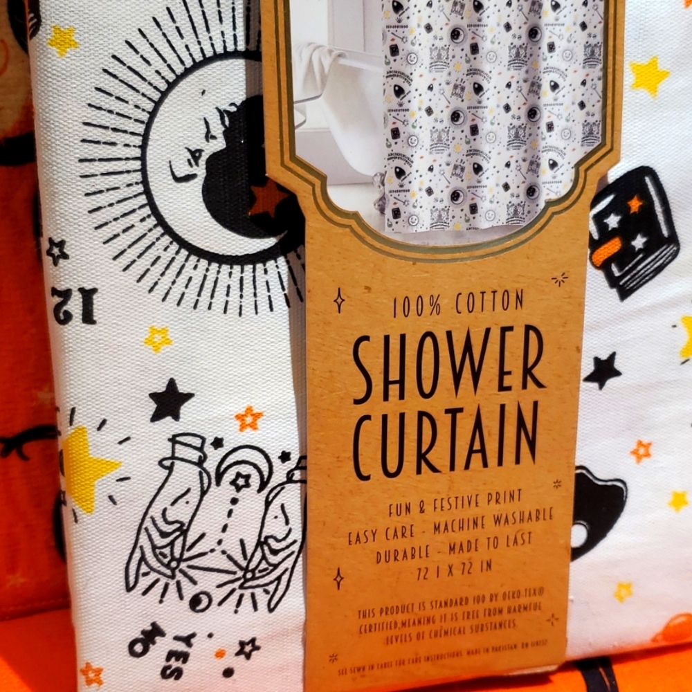COPY - Bourbon St Apothecary Halloween Shower Curtain